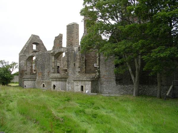 Ruins Of A Building On The Islands Of The United Kingdom