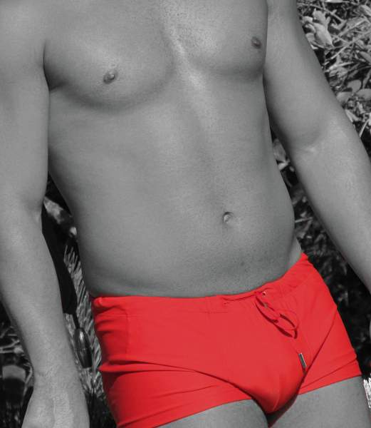 Selective Color - Men In Red