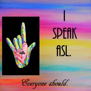 Asl American Sign Language Art